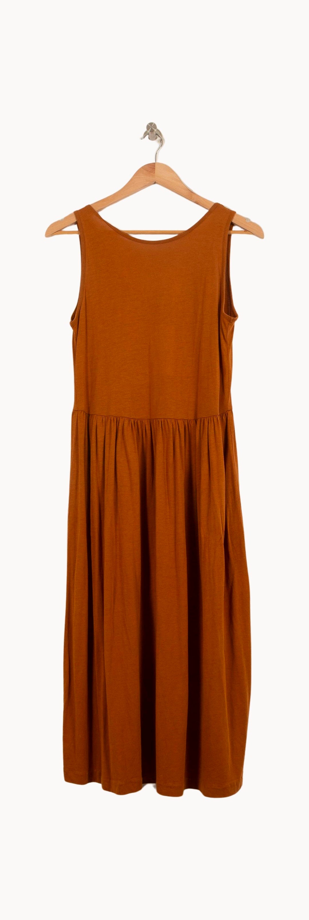 Robe Longue Marron - Taille S/36 de la marque Sessùn | PARAD63113 - Vendu par Paradigme - Image 2