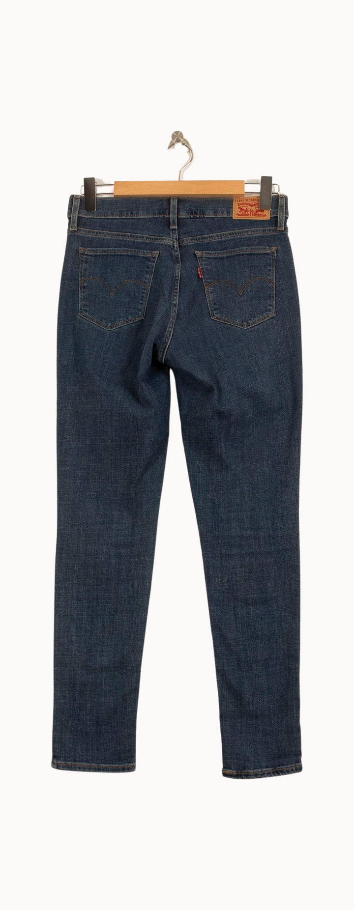 Jean Skinny Bleu - Taille M/38 de la marque Levi's | PARAD63122 - Vendu par Paradigme - Image 4