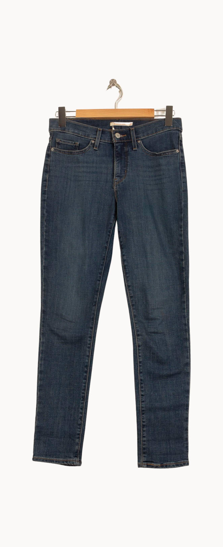 Jean Skinny Bleu - Taille M/38 de la marque Levi's | PARAD63122 - Vendu par Paradigme - Image 2