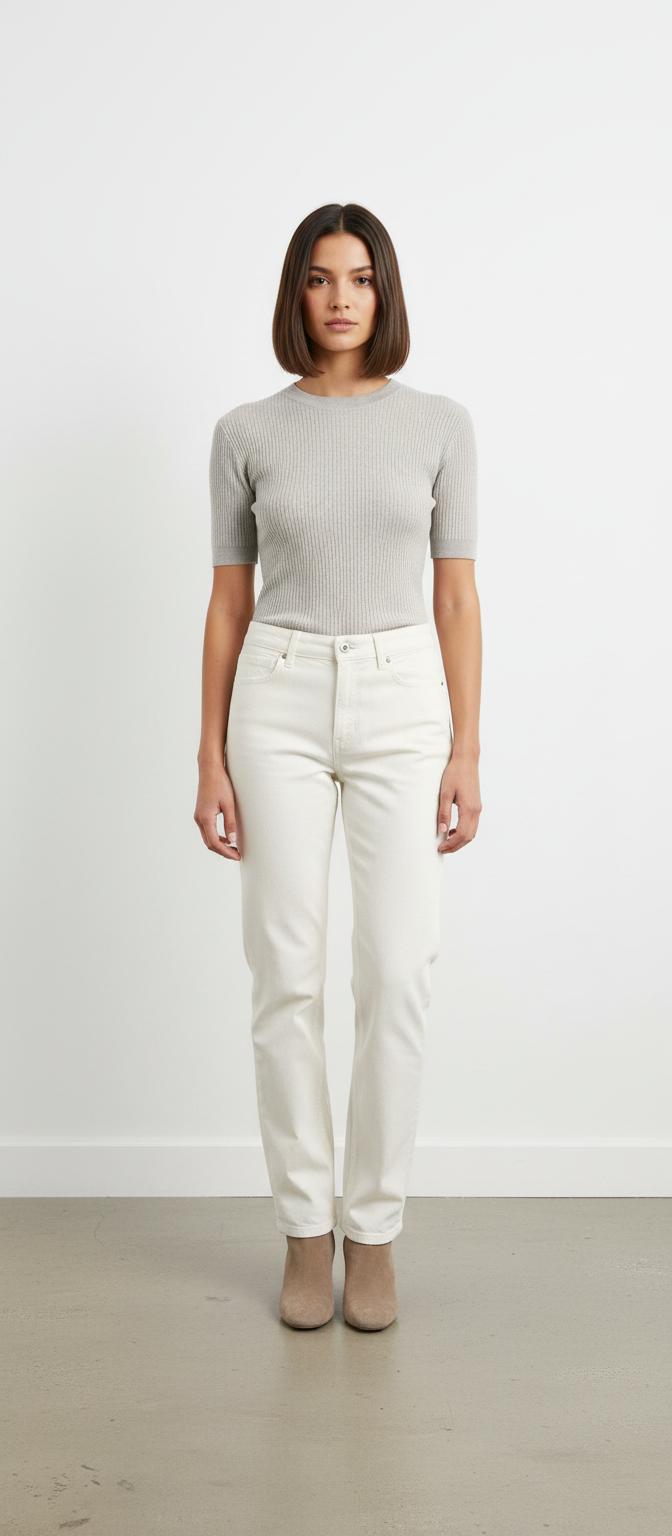 Jean Blanc - Taille XS/34