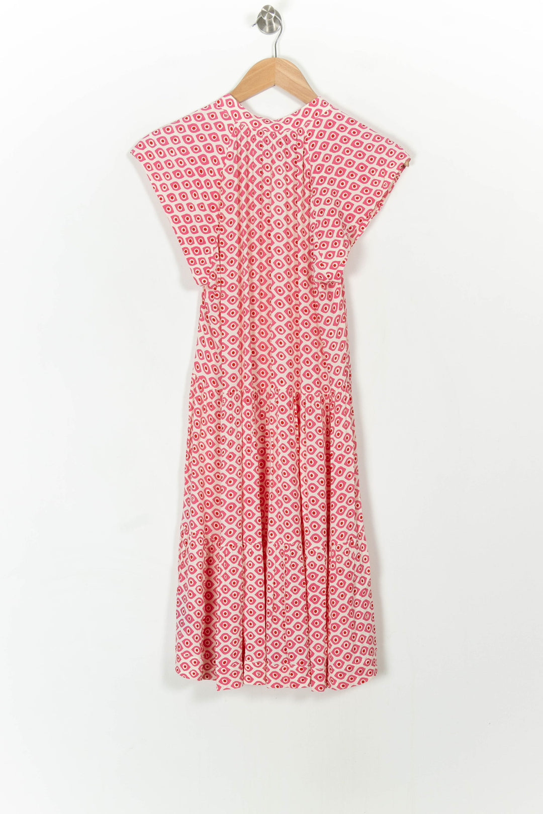 Robe Fluide Rose et Blanc - Taille XS/34 de la marque Zadig&Voltaire | PARAD63131 - Vendu par Paradigme - Image 4
