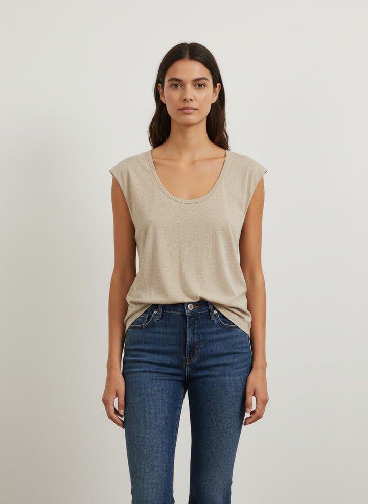 Débardeur Beige - Taille L/40