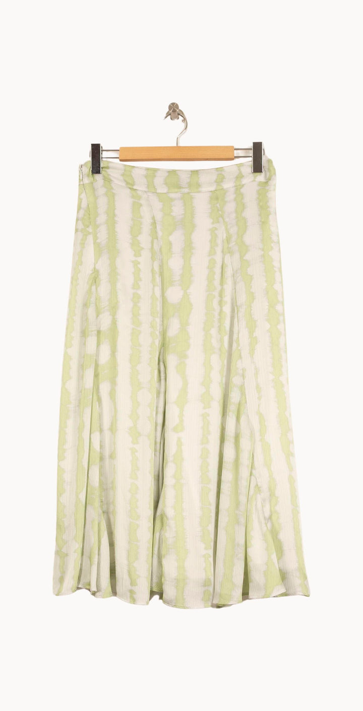 Jupe Midi Verte et Blanche - Taille XL/42 de la marque ZAPA | PARAD63150 - Vendu par Paradigme - Image 4
