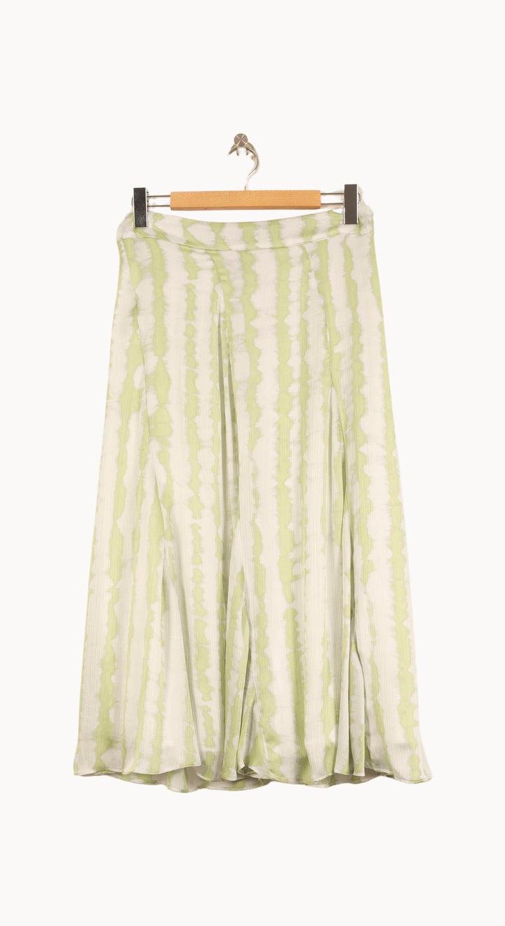 Jupe Midi Verte et Blanche - Taille XL/42 de la marque ZAPA | PARAD63150 - Vendu par Paradigme - Image 2