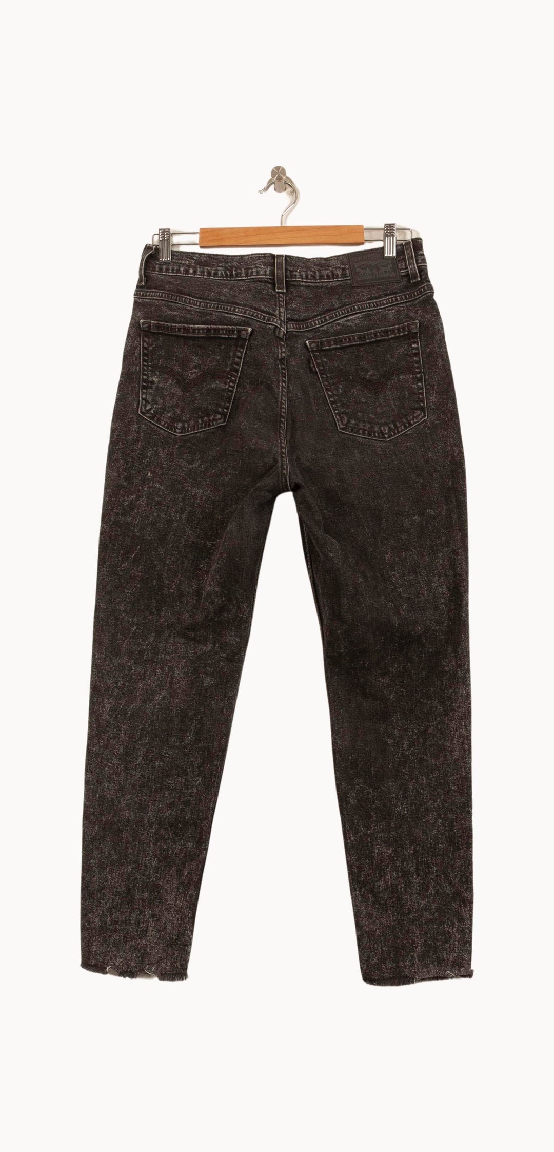 Jean Skinny Noir - Taille L/40 de la marque Levi's | PARAD63151 - Vendu par Paradigme - Image 4
