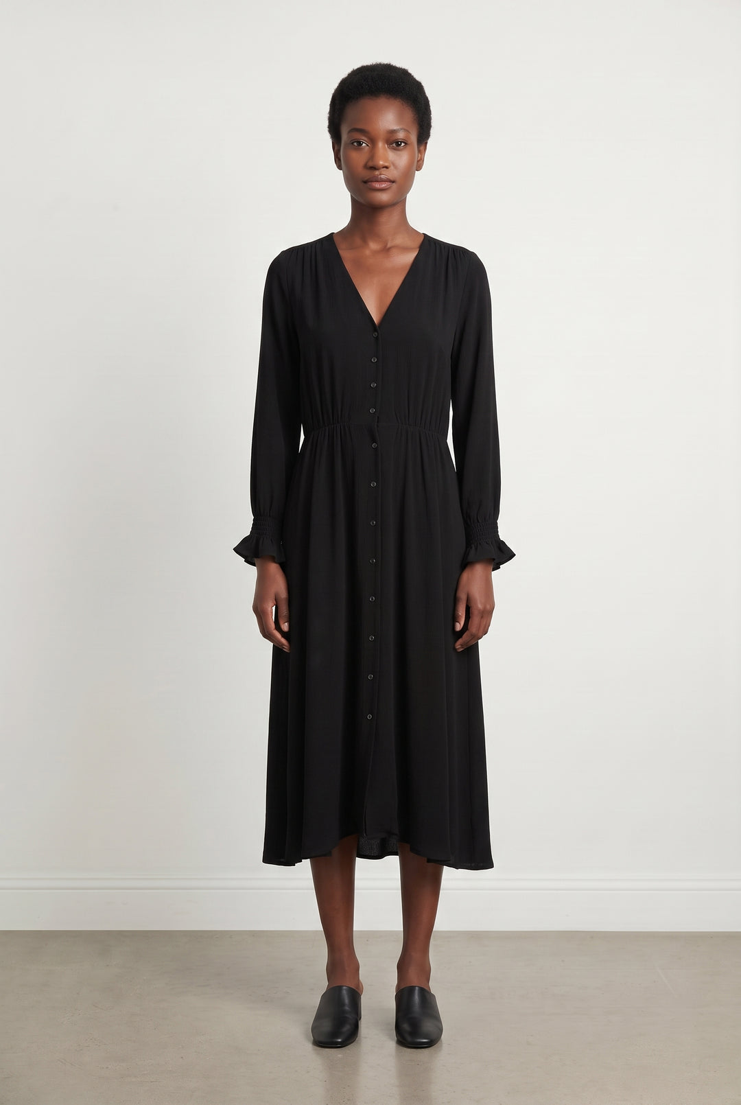 Robe Longue Noire - Taille S/36 de la marque Petite Mendigote | PARAD63153 - Vendu par Paradigme - Image 1