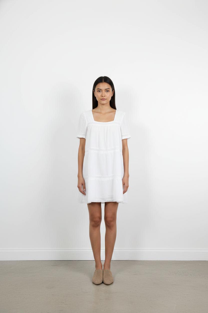 Robe Courte Blanche - Taille S/36