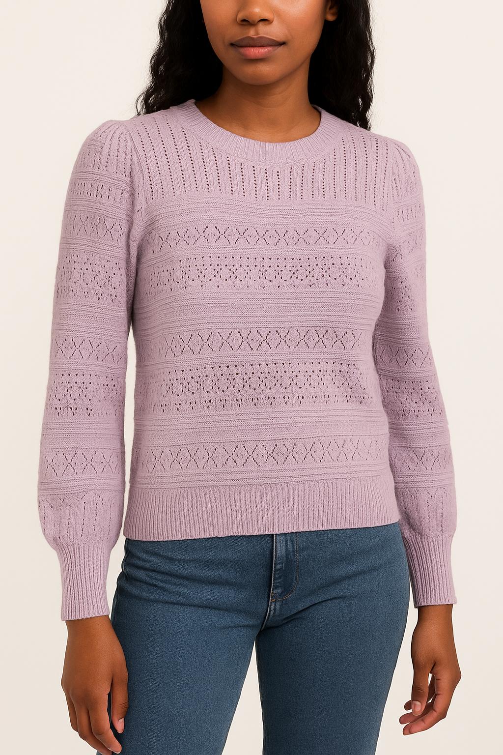 Pull Violet - Taille S/36 de la marque Petite Mendigote | PARAD63172 - Vendu par Paradigme - Image 1