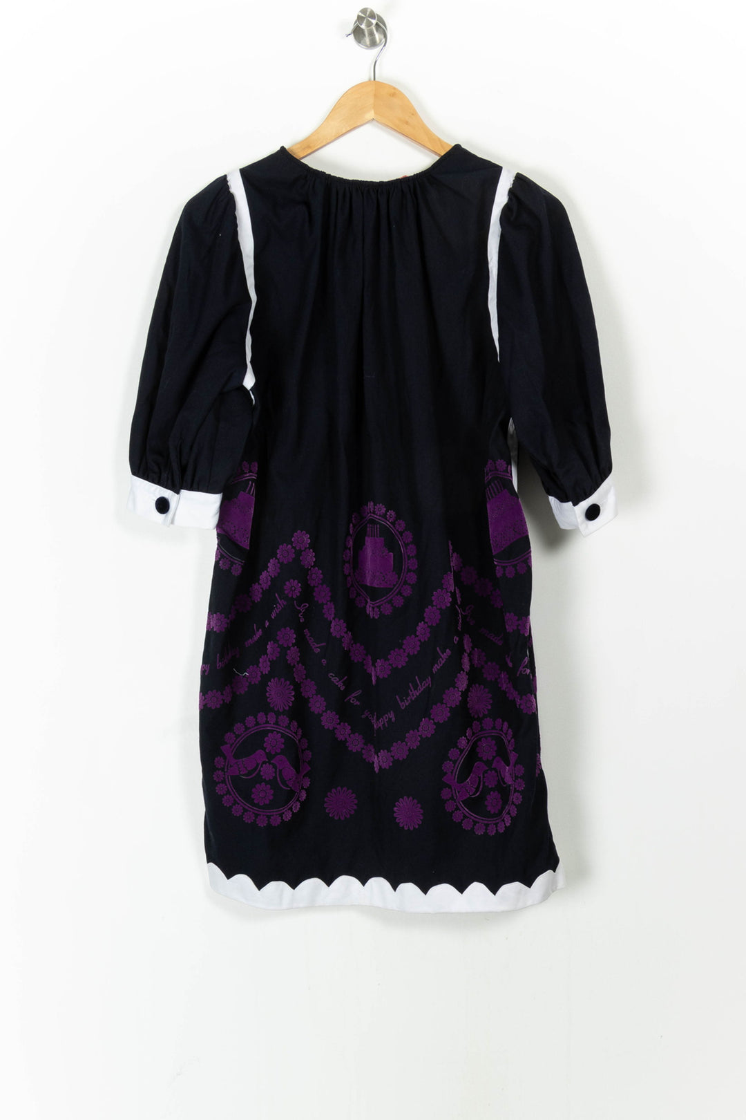 Robe Droite Bleu et Blanc - Taille M/38 de la marque Manoush | PARAD63175 - Vendu par Paradigme - Image 4