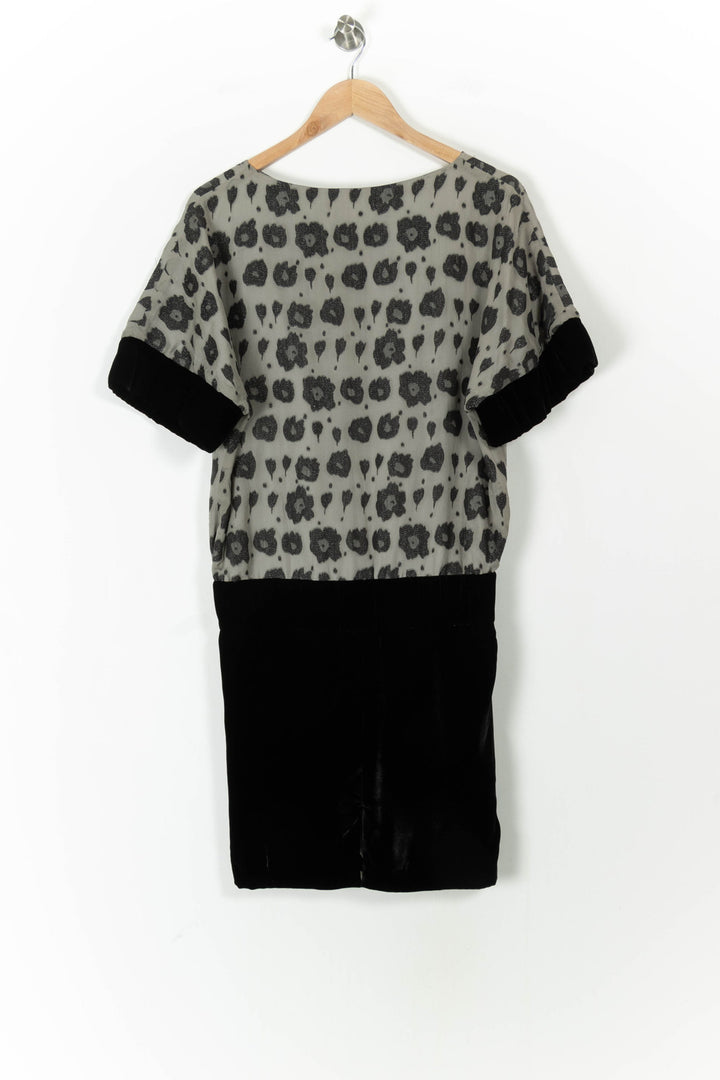 Robe Courte Noire et Grise - Taille S/36 de la marque Manoush | PARAD63181 - Vendu par Paradigme - Image 4