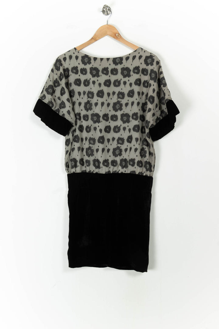 Robe Courte Noire et Grise - Taille S/36 de la marque Manoush | PARAD63181 - Vendu par Paradigme - Image 2