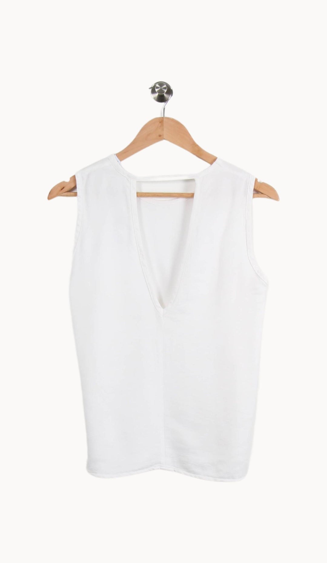 Débardeur Blanc - Taille S/36 de la marque Sandro | PARAD63187 - Vendu par Paradigme - Image 4