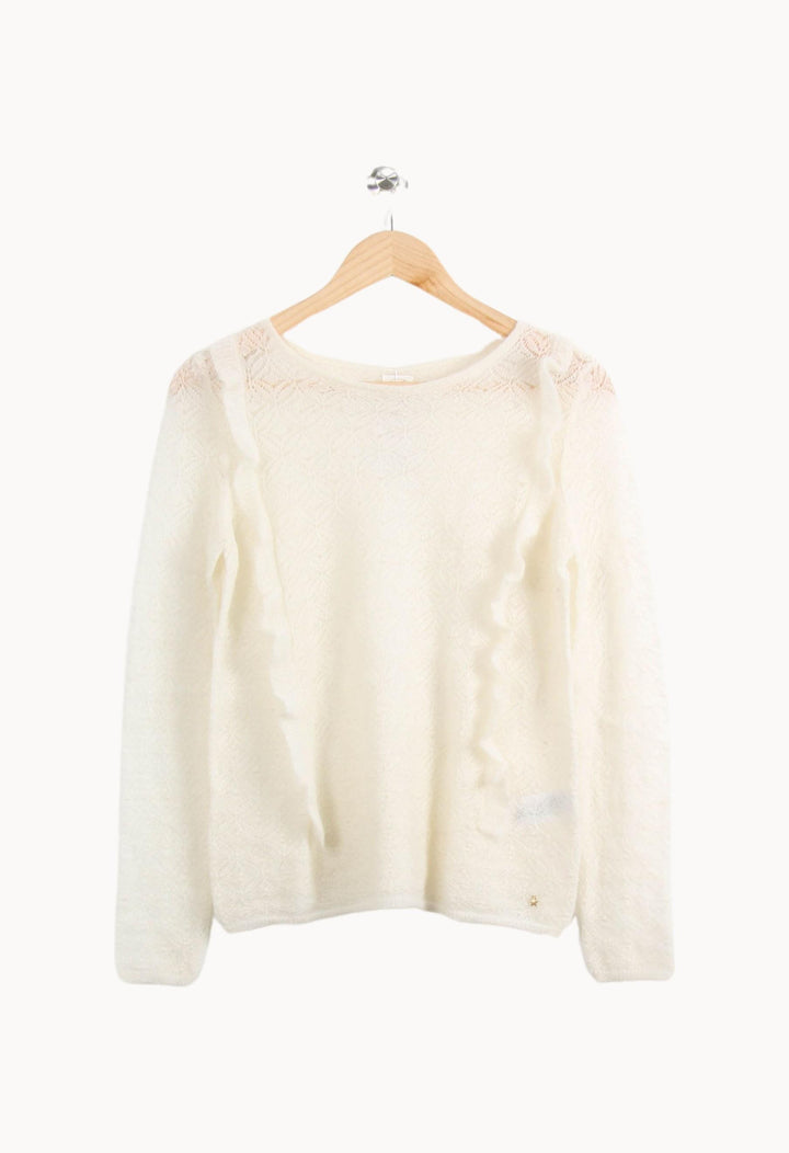 Pull Beige - Taille S/36 de la marque Des petits hauts | PARAD63199 - Vendu par Paradigme - Image 2