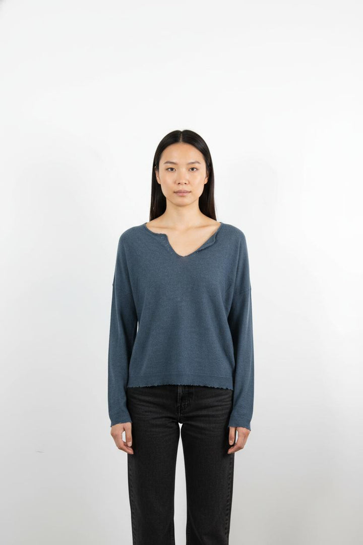 Pull Bleu - Taille S/36