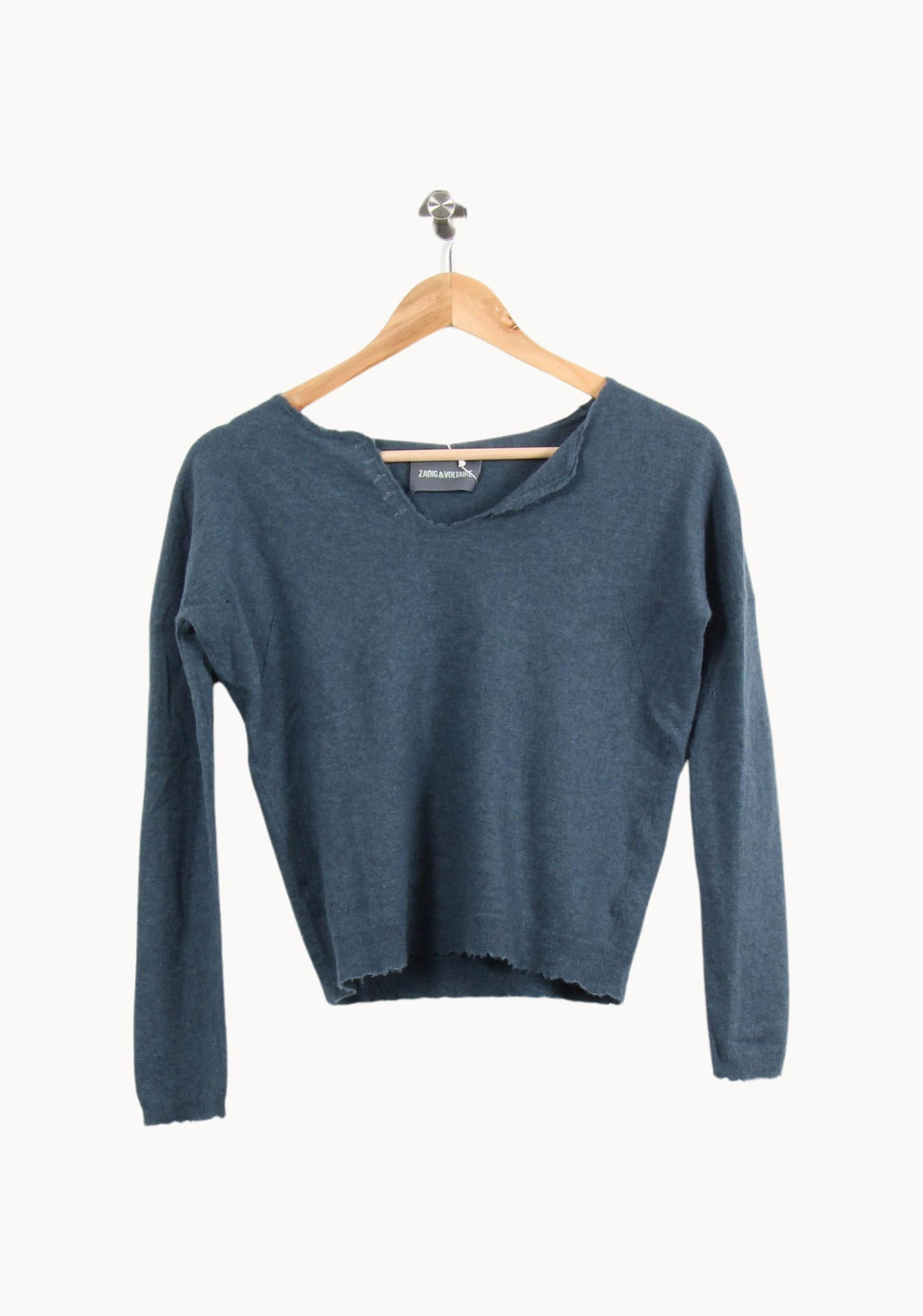Pull Bleu - Taille S/36 de la marque Zadig&Voltaire | PARAD63202 - Vendu par Paradigme - Image 2