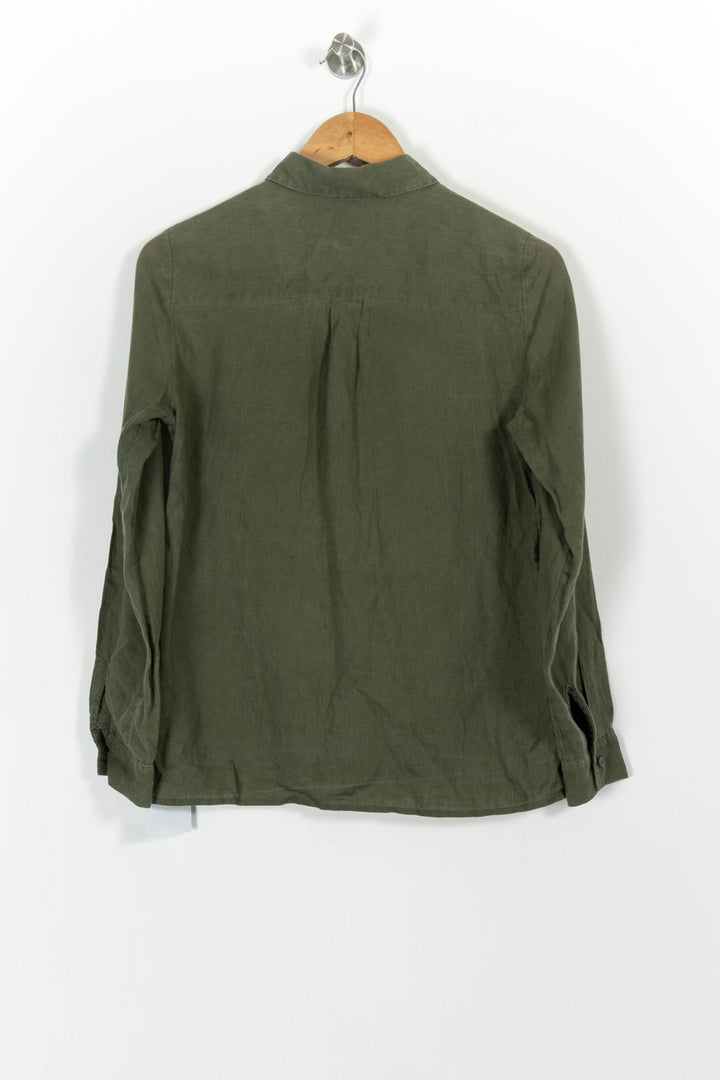 Chemise Verte - Taille S/36 de la marque Caroll | PARAD63208 - Vendu par Paradigme - Image 4
