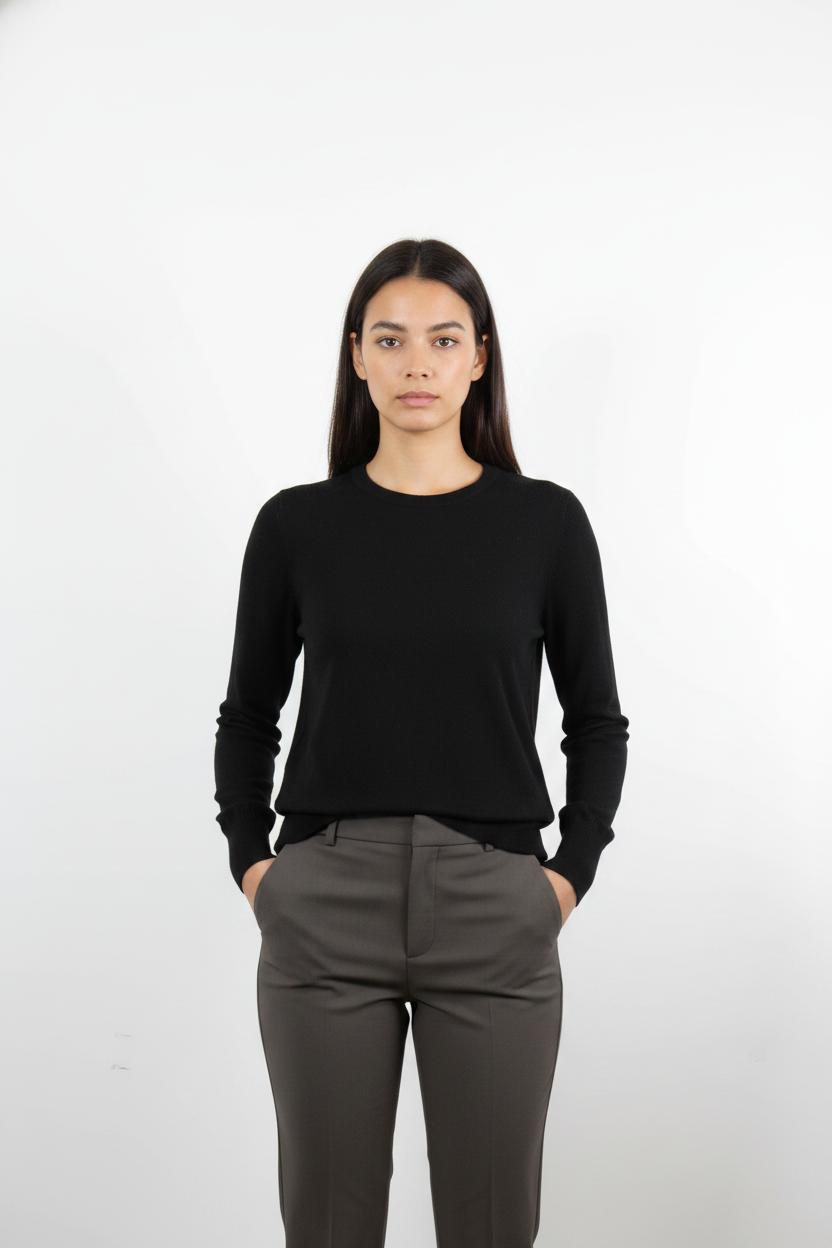 Pull Noir - Taille S/36