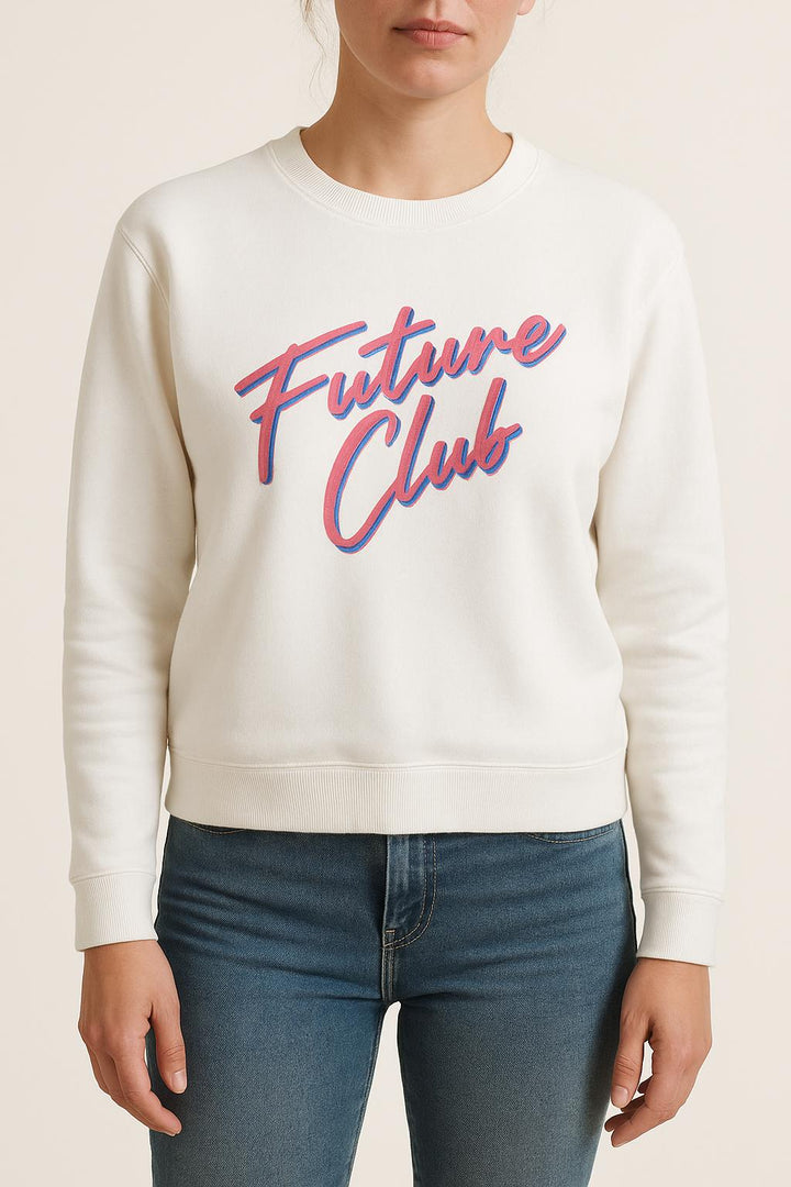 Sweat Blanc - Taille S/36 de la marque From Future | PARAD63215 - Vendu par Paradigme - Image 1