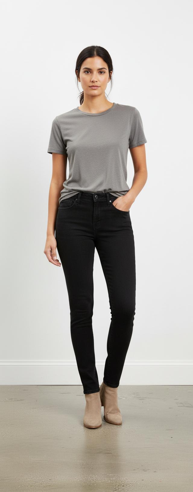 Jean Skinny Noir - Taille S/36