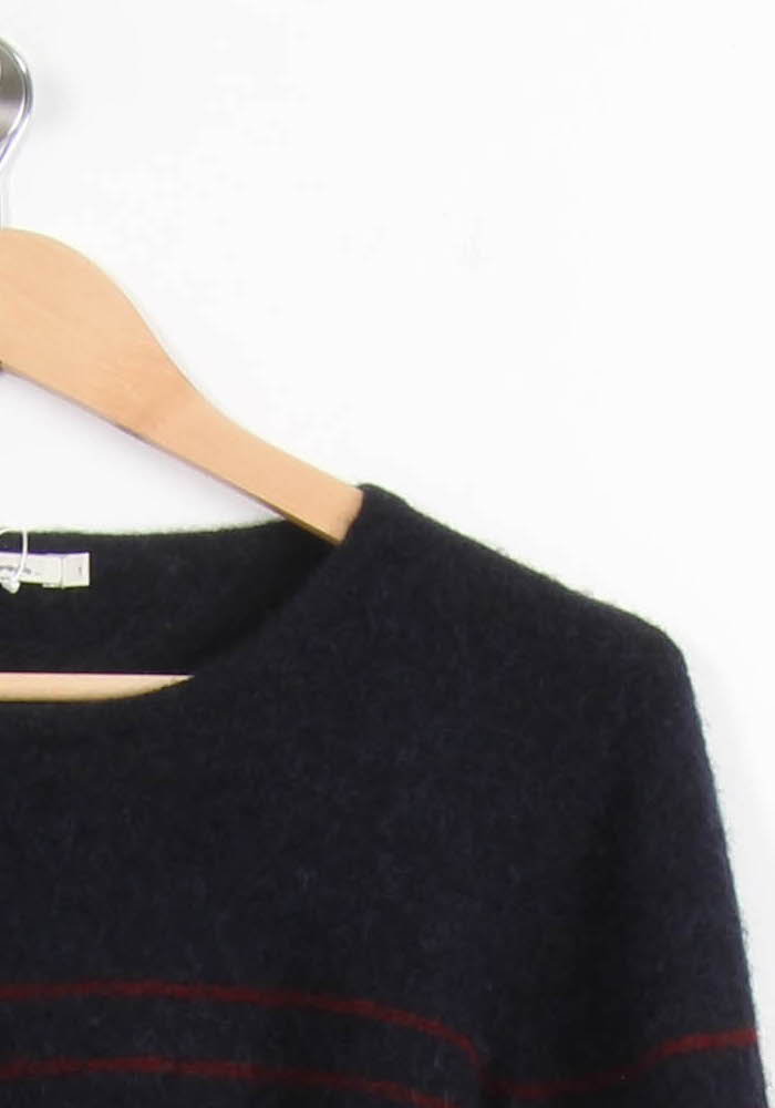 Pull Marine et Bordeaux - Taille S/36 de la marque Mes Demoiselles Paris | PARAD63219 - Vendu par Paradigme - Image 3