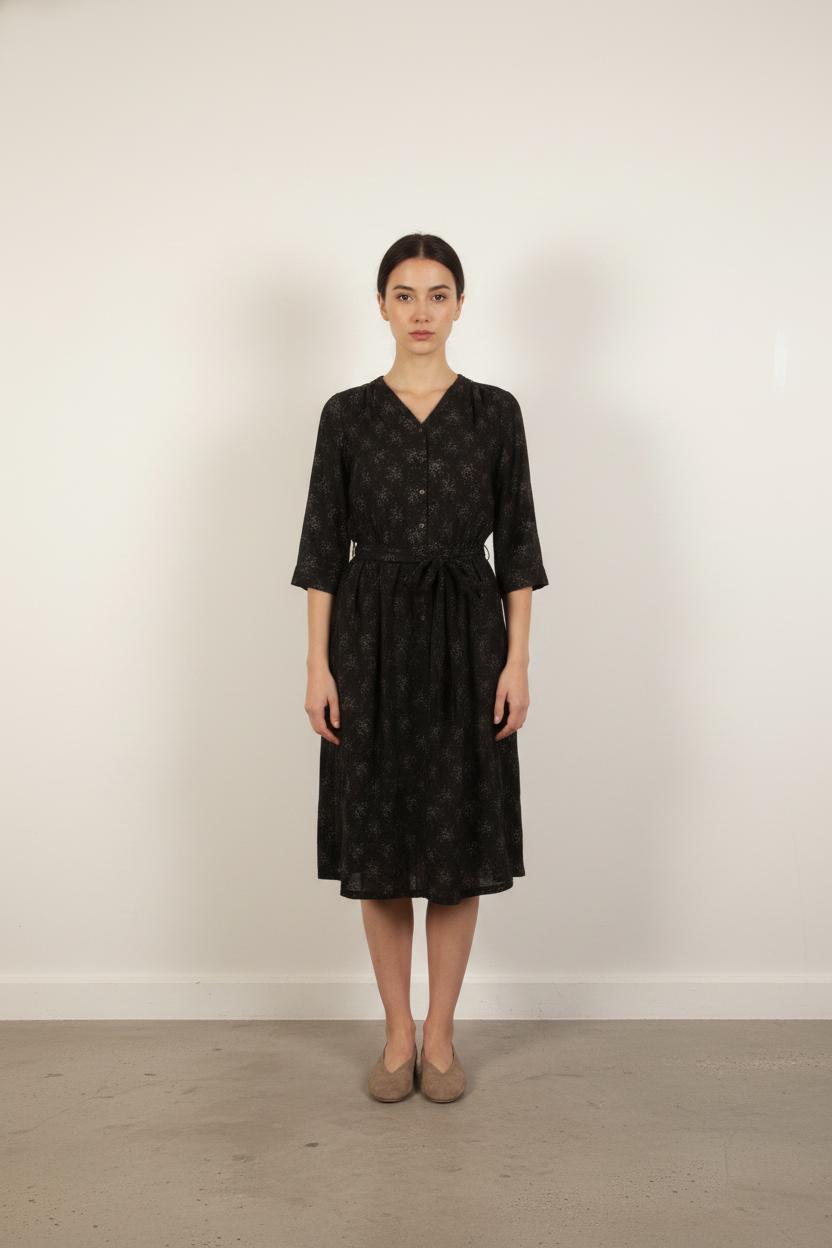 Robe Midi Noire - Taille XS/34