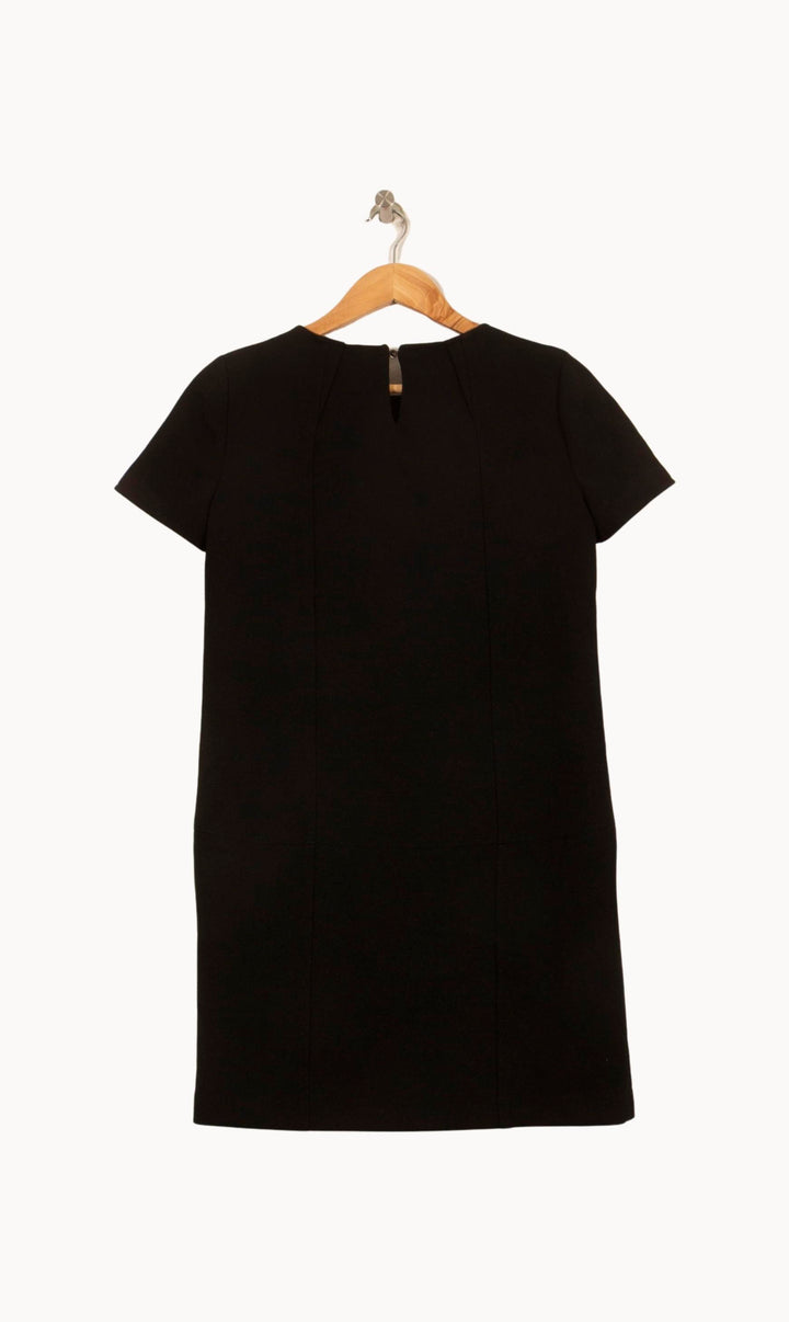 Robe Droite Noire - Taille S/36 de la marque Comptoir des Cotonniers | PARAD63247 - Vendu par Paradigme - Image 4