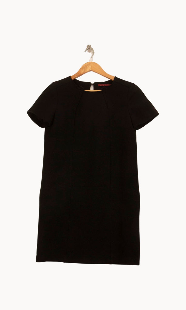 Robe Droite Noire - Taille S/36 de la marque Comptoir des Cotonniers | PARAD63247 - Vendu par Paradigme - Image 2
