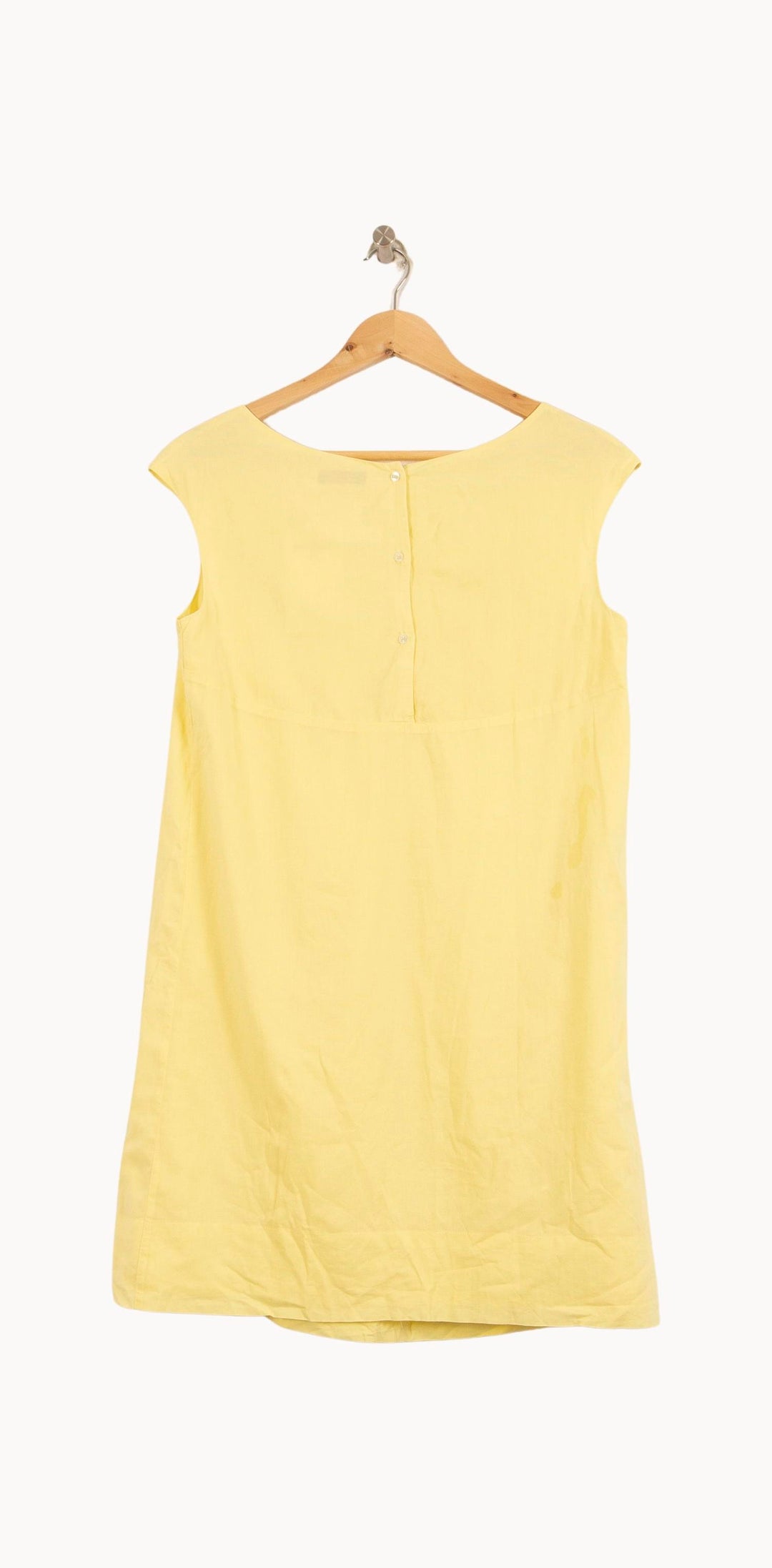 Robe Sans Manches Jaune - Taille M/38 de la marque Comptoir des Cotonniers | PARAD63251 - Vendu par Paradigme - Image 4