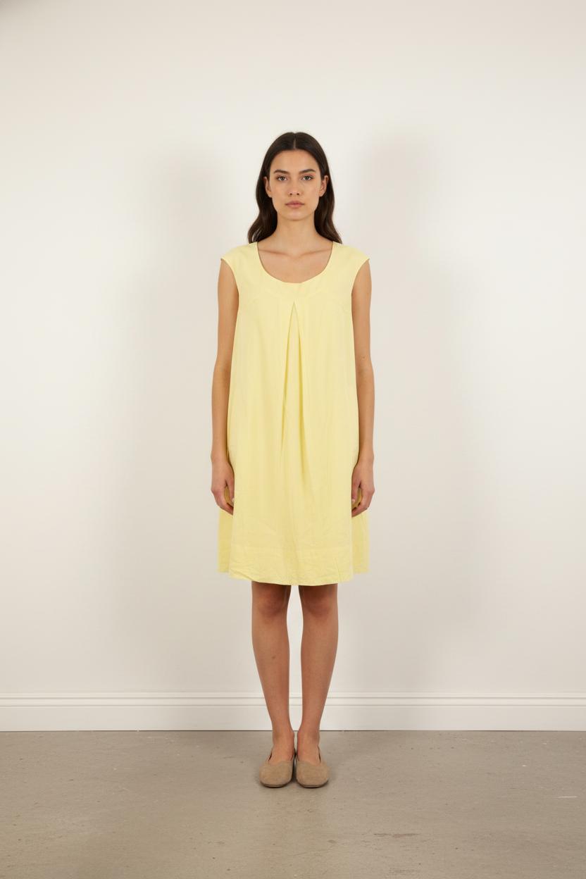 Robe Sans Manches Jaune - Taille M/38