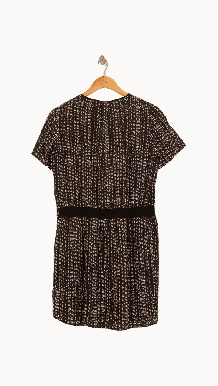 Robe Courte Noire et Blanche - Taille L/40 de la marque Comptoir des Cotonniers | PARAD63252 - Vendu par Paradigme - Image 4