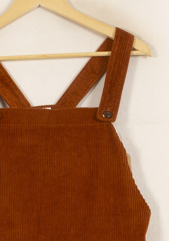 Robe Salopette Marron - Taille M/38 de la marque Des petits hauts | PARAD63253 - Vendu par Paradigme - Image 3