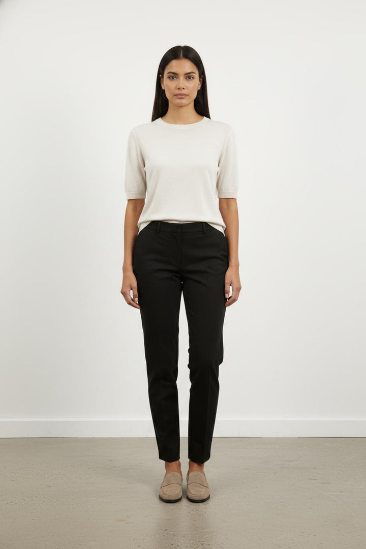 Pantalon Cigarette Noir - Taille S/36