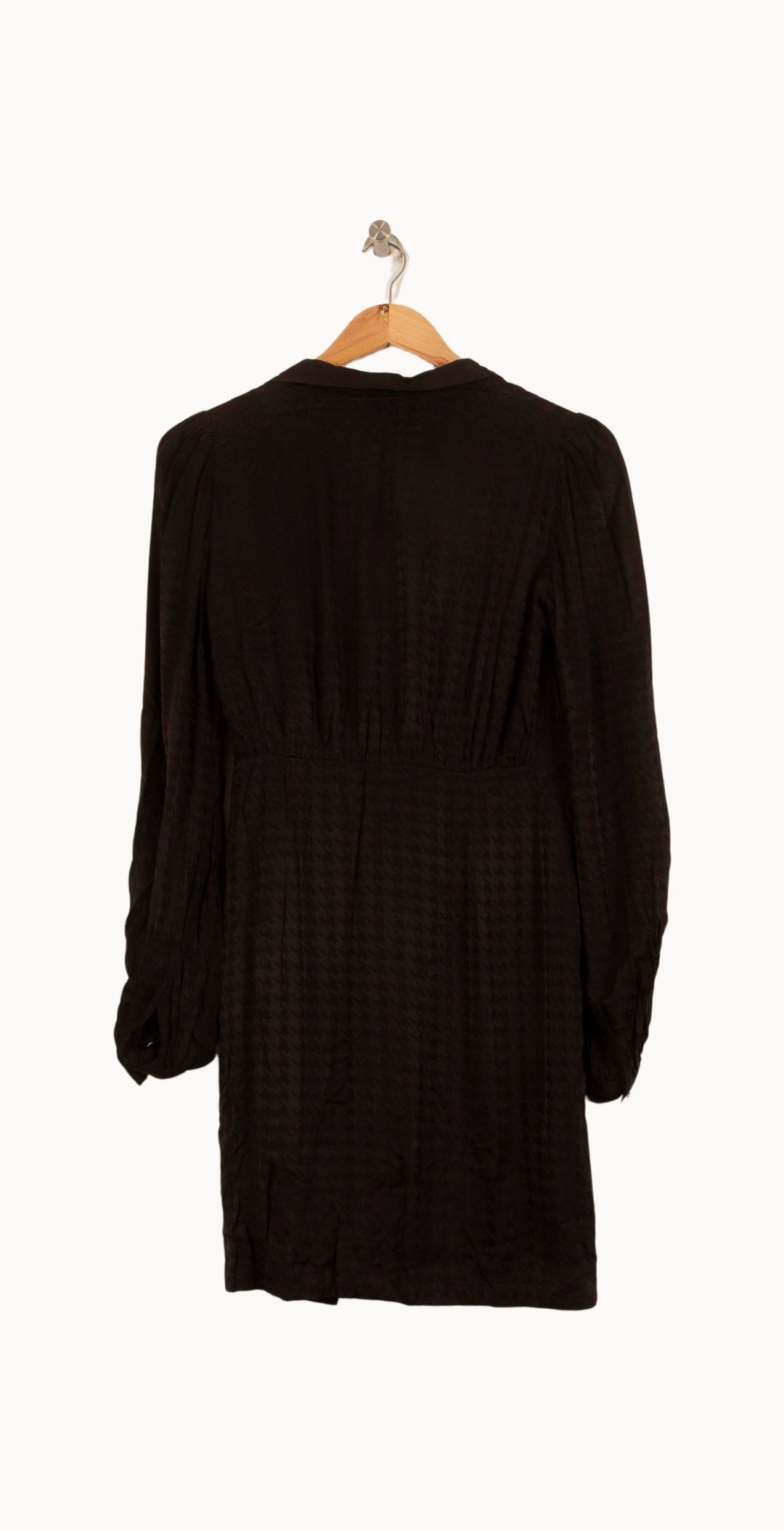 Robe Cache-Cœur Noire - Taille M/38 de la marque The Kooples | PARAD63255 - Vendu par Paradigme - Image 4