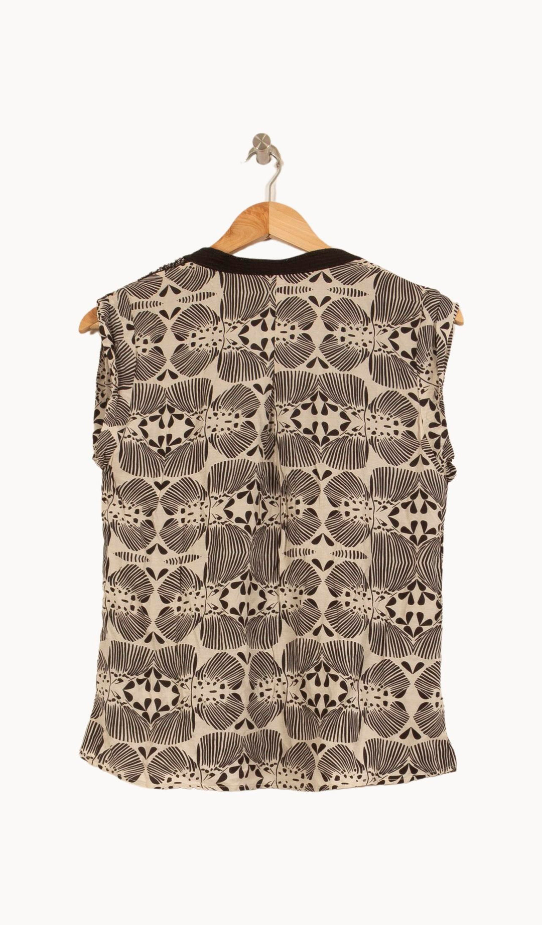 Débardeur Noir et Beige - Taille M/38 de la marque One Step | PARAD63259 - Vendu par Paradigme - Image 4