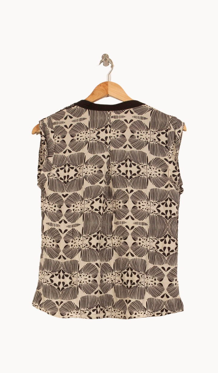 Débardeur Noir et Beige - Taille M/38 de la marque One Step | PARAD63259 - Vendu par Paradigme - Image 4