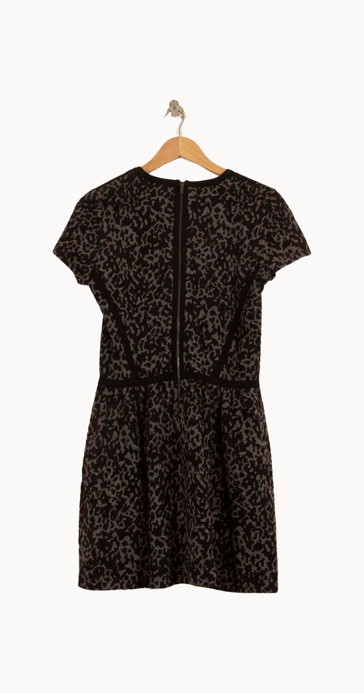 Robe Courte Grise et Noire - Taille M/38 de la marque Comptoir des Cotonniers | PARAD63263 - Vendu par Paradigme - Image 4