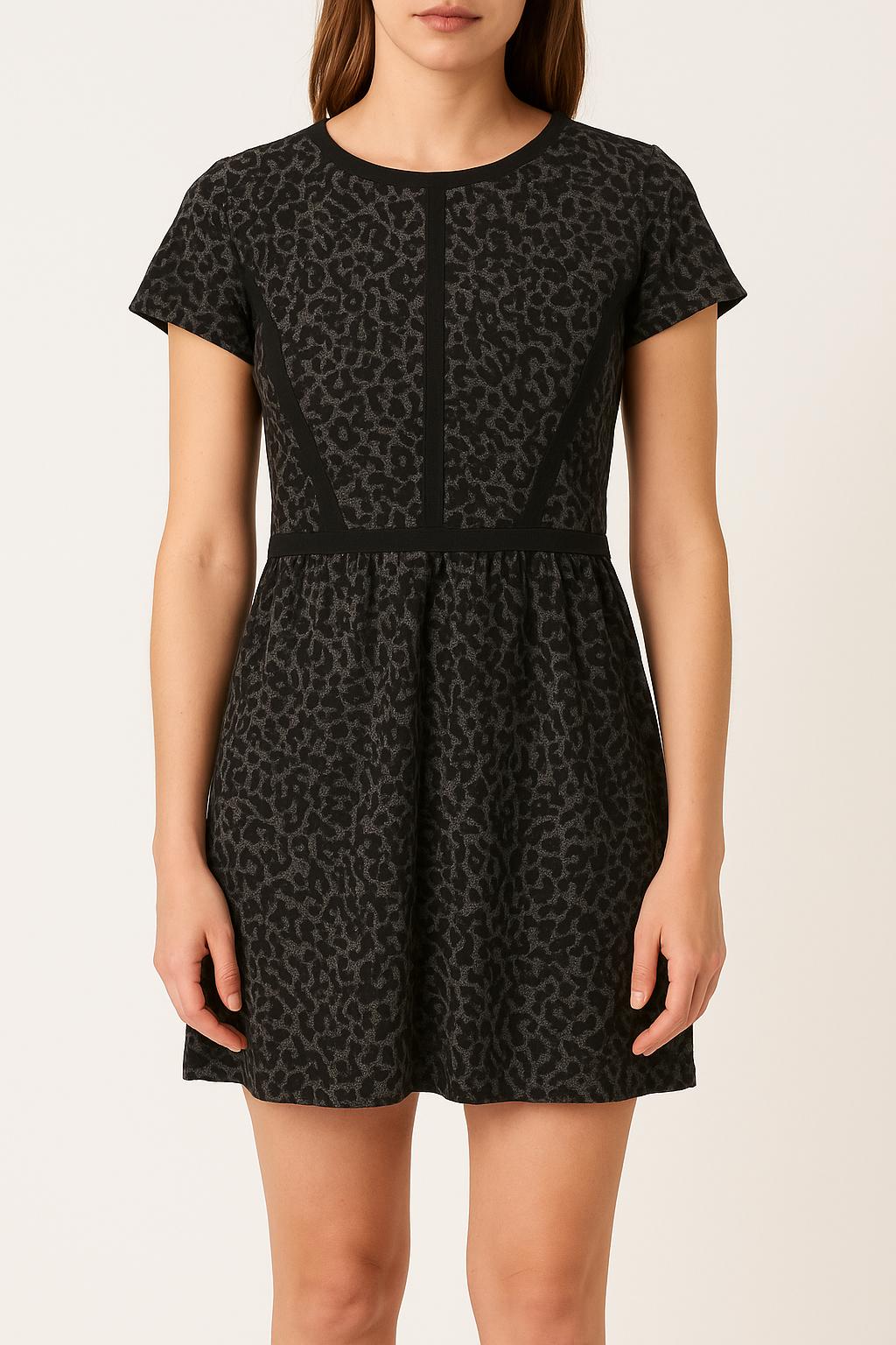 Robe Courte Grise et Noire - Taille M/38 de la marque Comptoir des Cotonniers | PARAD63263 - Vendu par Paradigme - Image 1
