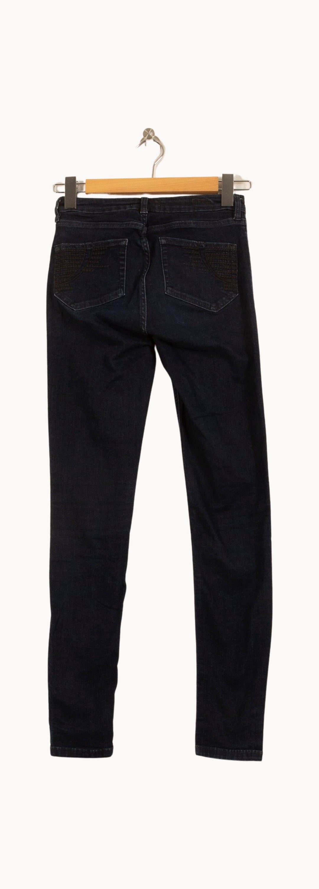 Jean Skinny Bleu - Taille M/38 de la marque Maje | PARAD63265 - Vendu par Paradigme - Image 4