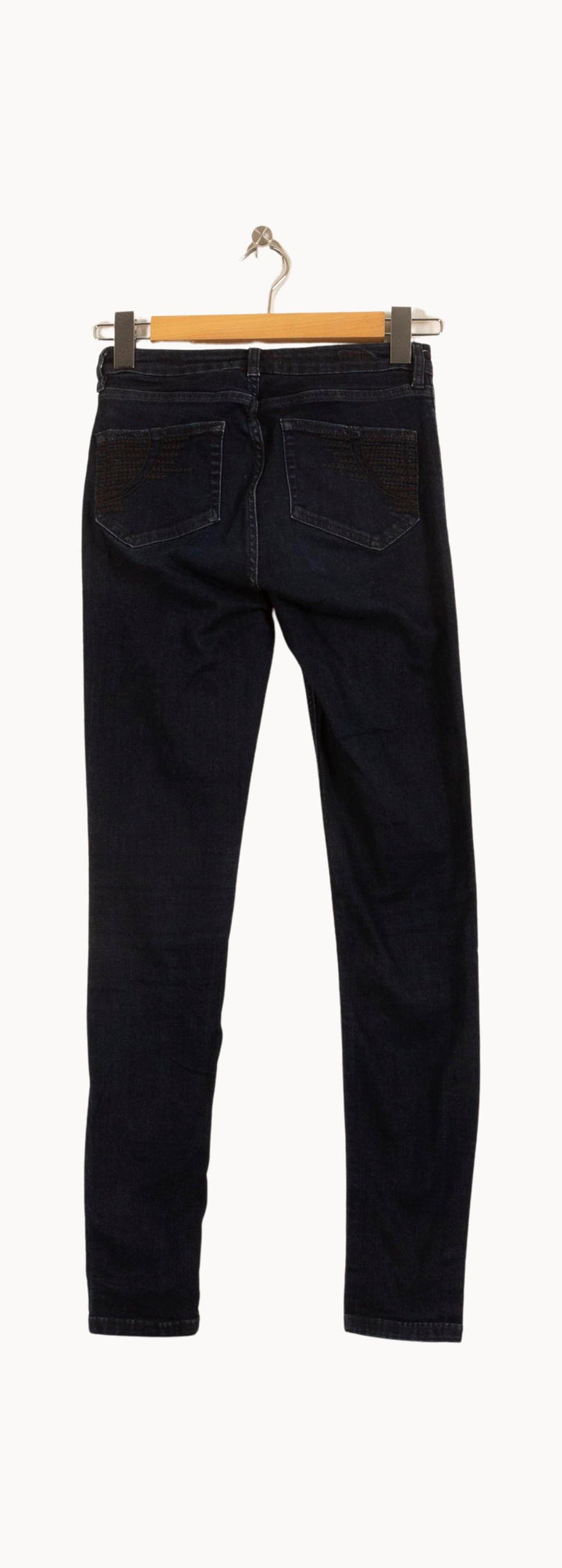 Jean Skinny Bleu - Taille M/38 de la marque Maje | PARAD63265 - Vendu par Paradigme - Image 4