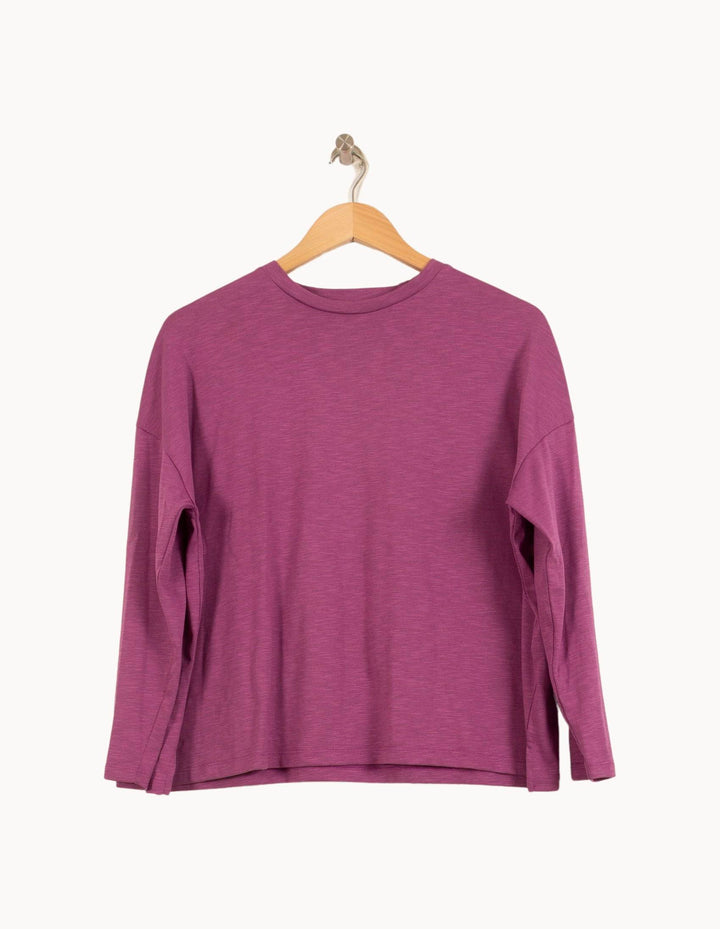 Tee-shirt à Manches Longues Violet - Taille L/40 de la marque Sessùn | PARAD63278 - Vendu par Paradigme - Image 2