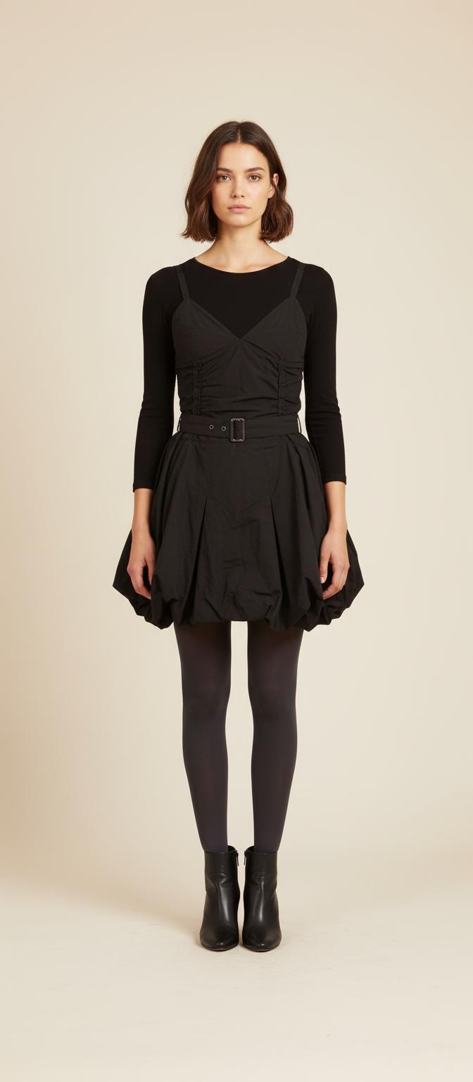 Robe Courte Noire - Taille XXL/44 de la marque IKKS | PARAD63285 - Vendu par Paradigme - Image 1
