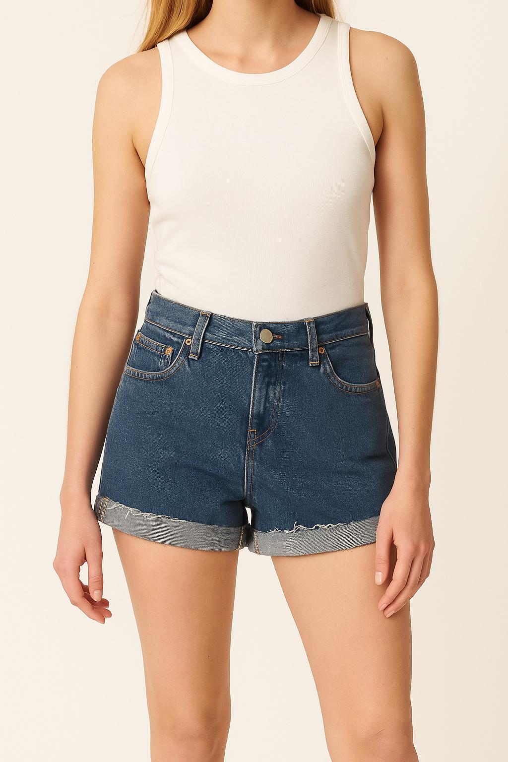Short en Jean Bleu - Taille XXS/32 de la marque Levi's | PARAD63287 - Vendu par Paradigme - Image 1