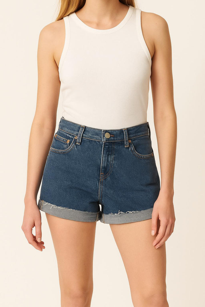 Short en Jean Bleu - Taille XXS/32 de la marque Levi's | PARAD63287 - Vendu par Paradigme - Image 1