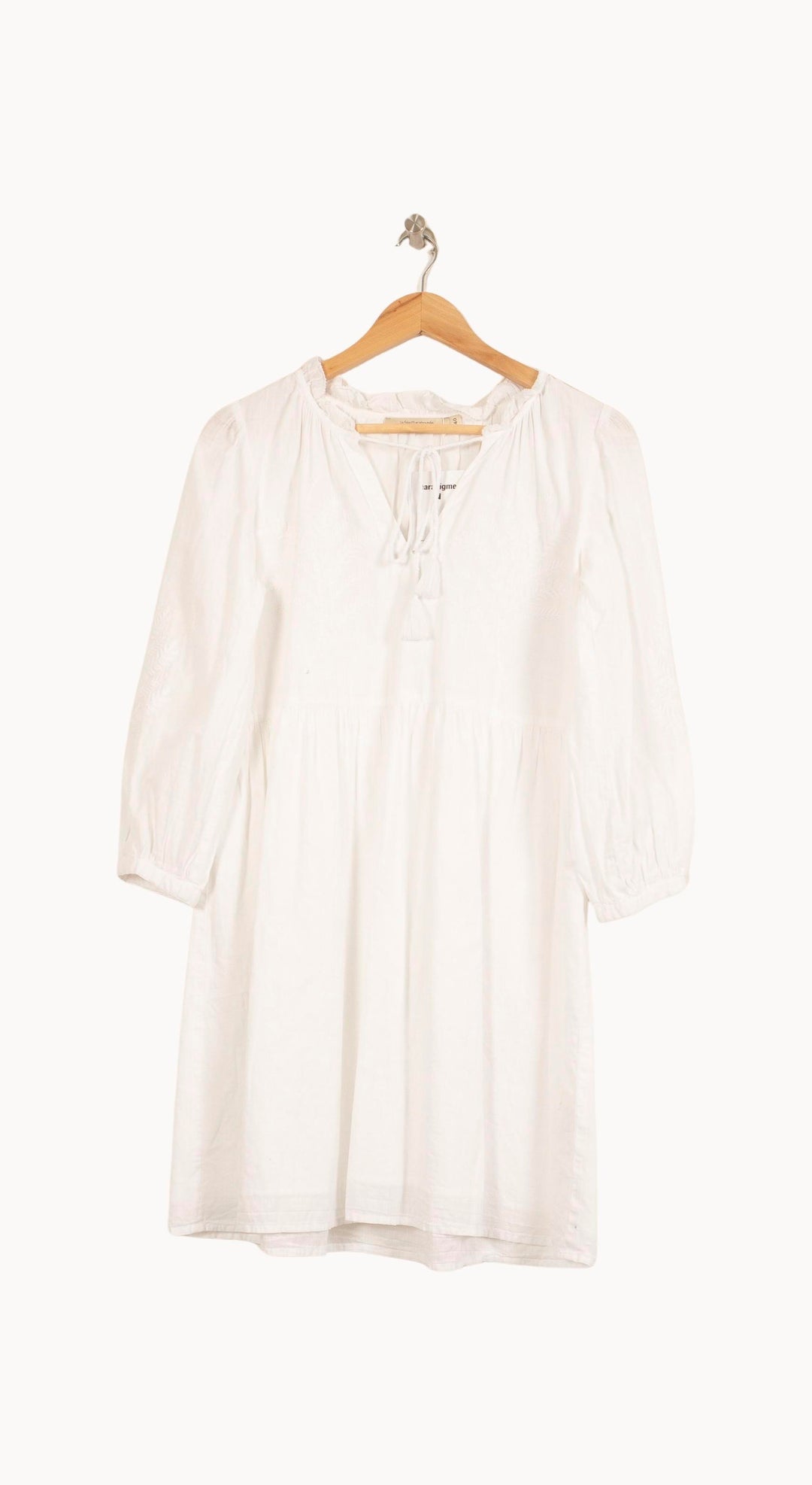 Robe Blanche - Taille L/40 de la marque La Fée Maraboutée | PARAD63291 - Vendu par Paradigme - Image 2