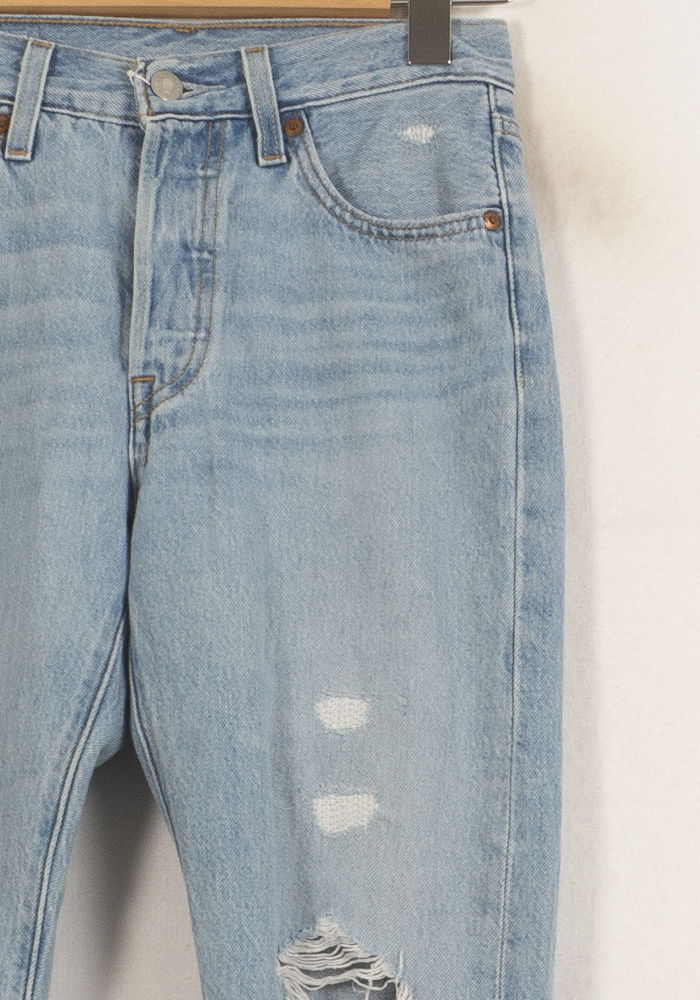 Jean Délavé Bleu - Taille XXS/32 de la marque Levi's | PARAD63299 - Vendu par Paradigme - Image 3
