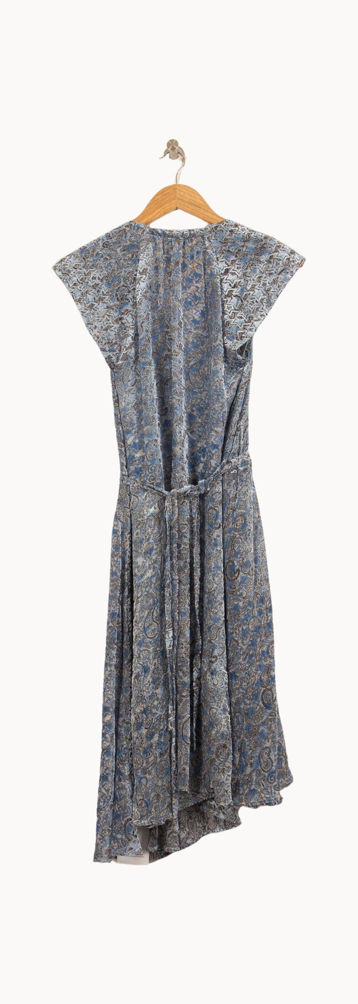 Robe Longue Bleue - Taille XS/34 de la marque Zadig&Voltaire | PARAD63310 - Vendu par Paradigme - Image 4