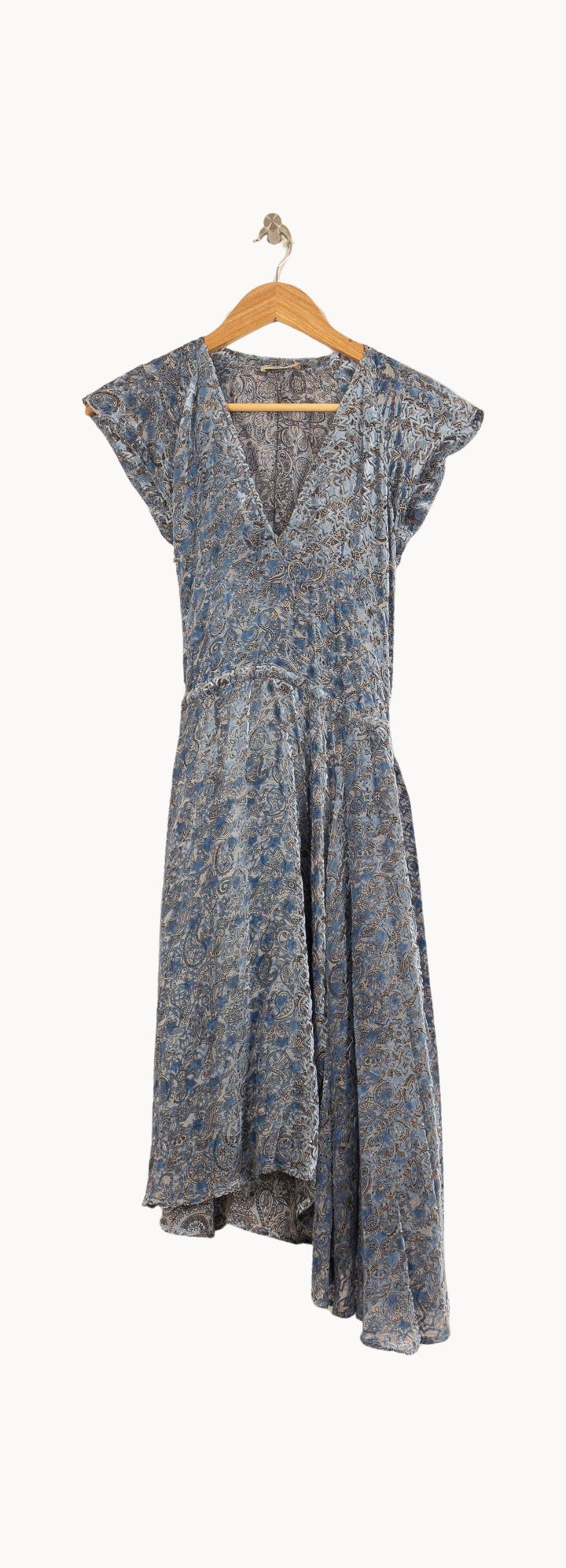Robe Longue Bleue - Taille XS/34 de la marque Zadig&Voltaire | PARAD63310 - Vendu par Paradigme - Image 2