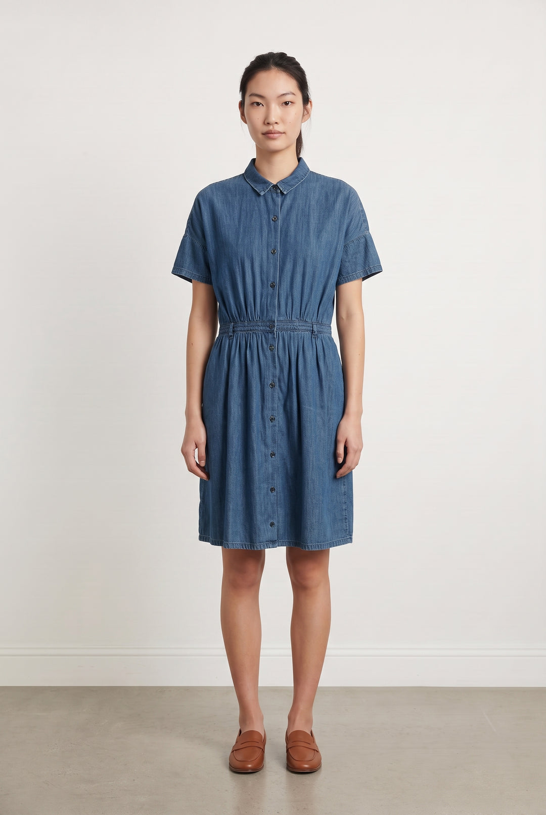 Robe Chemise Bleue - Taille S/36 de la marque Des petits hauts | PARAD63318 - Vendu par Paradigme - Image 1