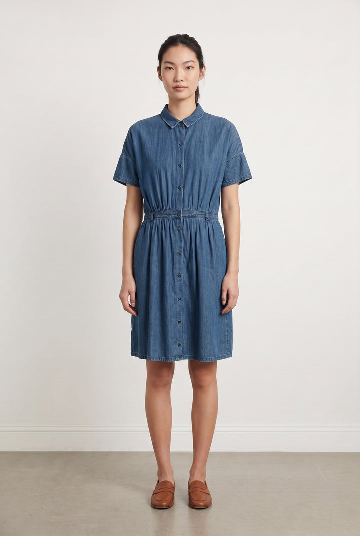 Robe Chemise Bleue - Taille S/36 de la marque Des petits hauts | PARAD63318 - Vendu par Paradigme - Image 1