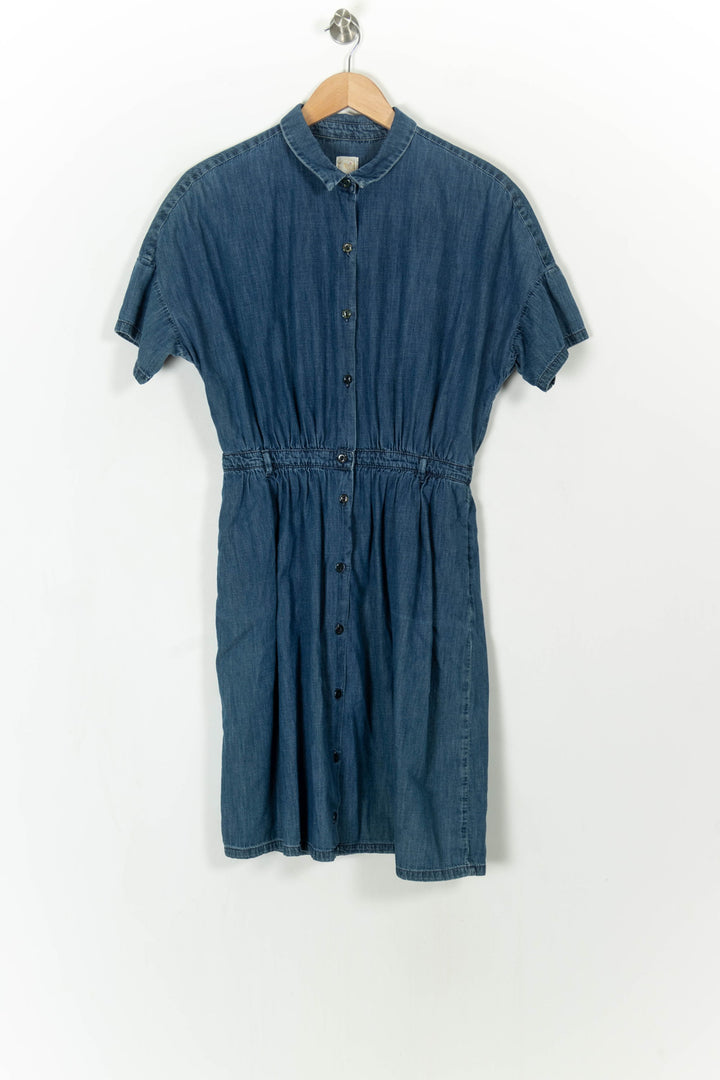 Robe Chemise Bleue - Taille S/36 de la marque Des petits hauts | PARAD63318 - Vendu par Paradigme - Image 2